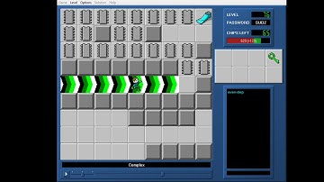 CCLP3 level 76 solution - 508 seconds