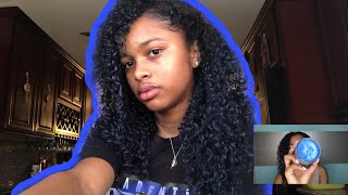 I TURNED MY HAIR BLUE!💙