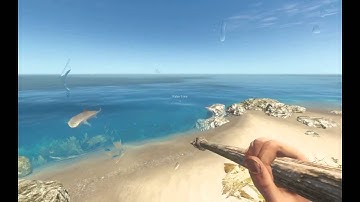 Stranded Deep Game Glitch [shark attack on land !]