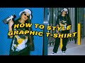 How To Style Vintage Graphic Tees | Mscrisssy