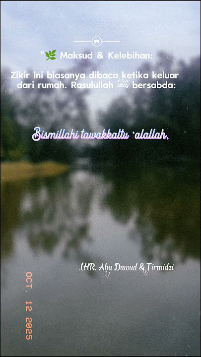 “Bismillahi tawakkaltu ‘alallah.” #doapagi #islamicvideo #islamicstatus #shorts
