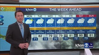 Wetter than normal and humid through this weekend