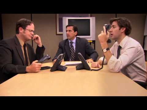 The Office - Jim and Dwight Scene - Second Conditional