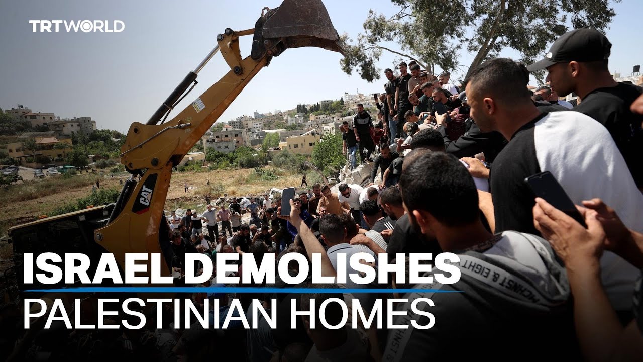 Israel Conducts Largest Demolition Of Palestinian Homes In Years Youtube