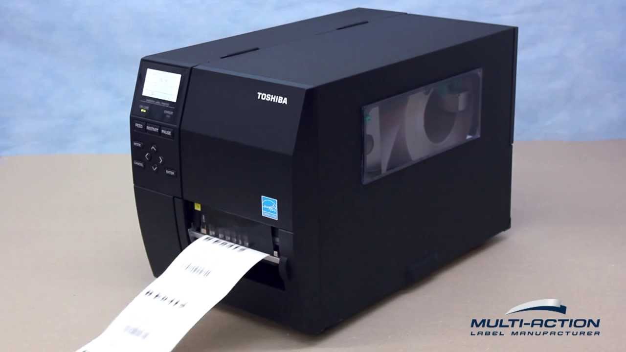 Toshiba BEX4T2 Thermal Printer YouTube