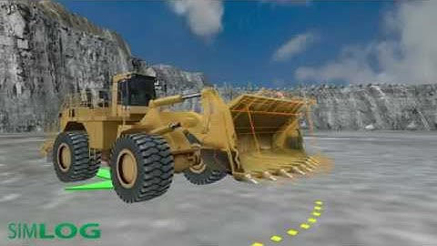 Simlog Wheel Loader Simulator HD Trailer