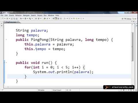 Universidade XTI - JAVA - 093 - Threads, start, sleep e Ciclo de Vida