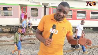 TRENI YA DELUXE YAWEKA REKODI YAFIKA STESHENI YA KAMATA SAA 7:55 ASUBUHI,IKITOKEA MOSHI KILIMANJARO