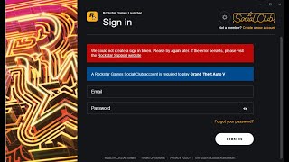 [FIXED] Rockstar 'we couldn't create a sign in token'