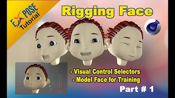 Cinema 4D Tutorial - Rigging Face Part 1