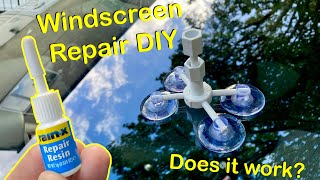RainX Windscreen Repair Kit EASY How To Use Guide \/ Rain-X Windshield Repair - Does It Work?