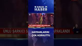 Seyirciler Neye Uğradığını Şaşırdı, Ünlü Şarkıcı Sahnede Yere Kapaklandı!