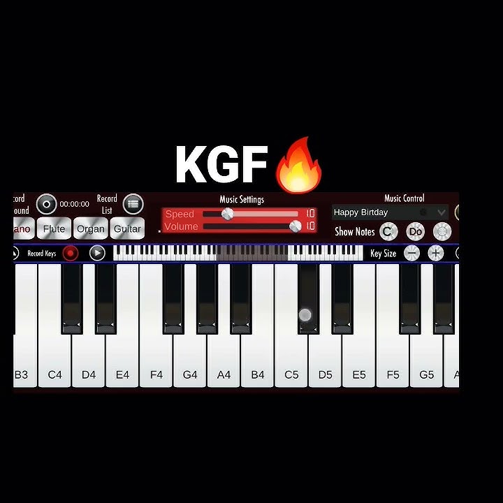 KGF Piano | Real Piano
