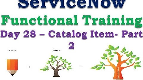 Batch2 :: Day 28 || Catalog Item (Part2) || ServiceNow Functional Training || Quebec #Shorts #Short