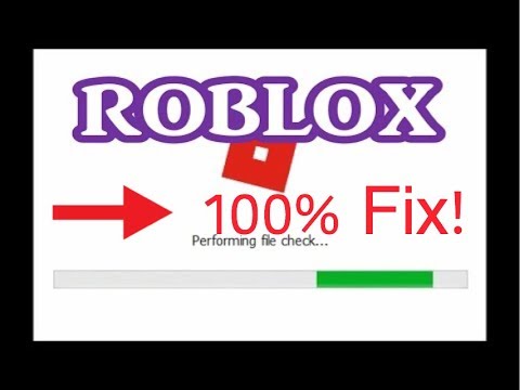How To Fix Your Roblox From Performing File Check And Infinite Configure Loop 100 Fix Youtube - how to fix roblox obs corrupted