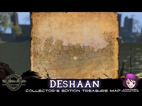deshaan ce treasure map Elder Scrolls Online Deshaan Ce Treasure Map Youtube