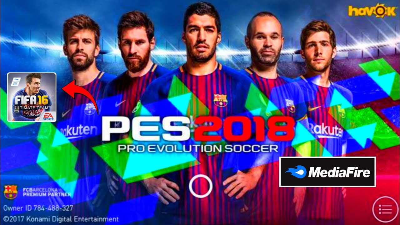 WAH GAK ADA OBAT! FIFA 16 MOD PES 2018 ANDROID OFFLINE 