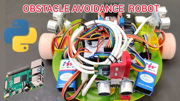 Raspberry Pi Robot - Obstacle Avoidance Robot | Final year project | best project