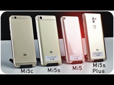 Vídeo: Xiaomi Mi5c, Mi5 E Mi5S: Revisão E Comparação, Preços