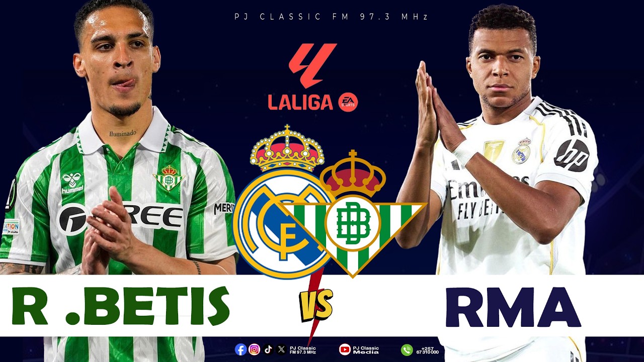 🔴LIVE GAME : REAL BETIS 1 - 1 REAL MADRID - YouTube
