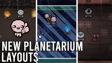 Room Layouts From TBOI Repentance Plus!