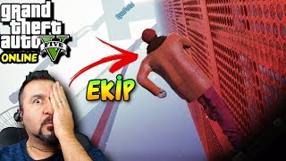 DUVARDA KOŞARAK WALLRIDE YAPAN DEDE! | EKİPLE GTA 5 ONLINE