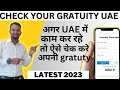 Check gratuity online in dubai  how to calculate gratuity online in uae gratuity uae