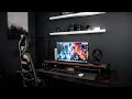 My DREAM Sit Stand Desk Setup | Minimal Work from Home Space