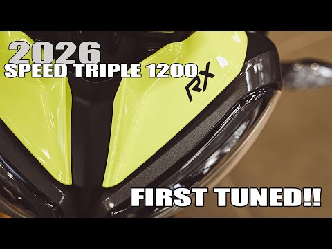 World&#39;s First Tuned 2026 Triumph Speed Triple 1200