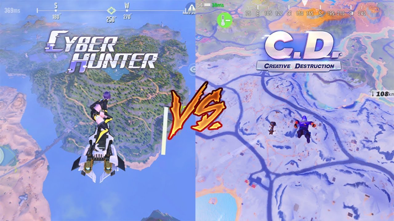 CYBER HUNTER VS. CREATIVE DESTRUCTION (COMPARAÇÃO)