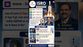 ISRO GK 2026 | ISRO Important Facts | Aryabhata, Rohini & SLV-3 | Space GK #shorts