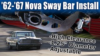 How To Install CPP High Clearance Adjustable Front Sway Bar for 196267 Nova