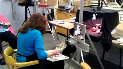 Terry Strickland - Underpainting demo