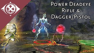 GW2 Vale Guardian | Power Deadeye Rifle & Dagger/Pistol