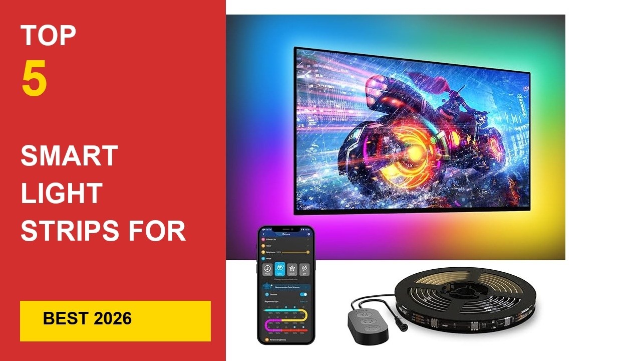Best Smart Light Strips For Tv Backlight in 2026 - Expert Reviews in ...