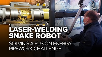 Laser-Welding Snake Robot - Solving a fusion energy pipework challenge