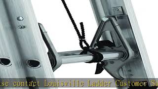 Louisville Ladder 24-Feet Extension Ladder, 300-Pound Duty Rating, AE2224