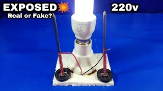 High Voltage Free Energy Generator Exposed Free Energy Trick Revealed