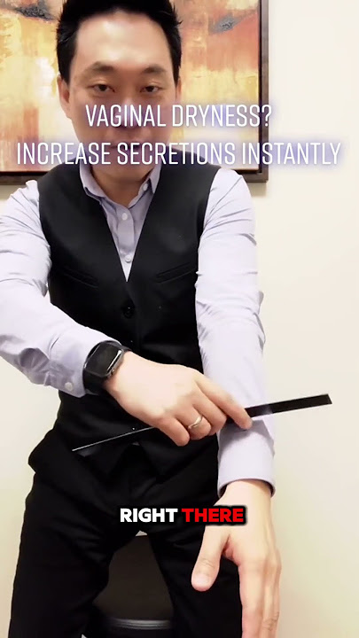 💍 Vaginal dryness? Here's a reflex point trick to boost secretions before intimacy 👇