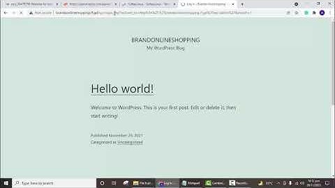 Infinity Free Complete WordPress Tutorial |Free hosting & free domain with Infinity Free Part-2