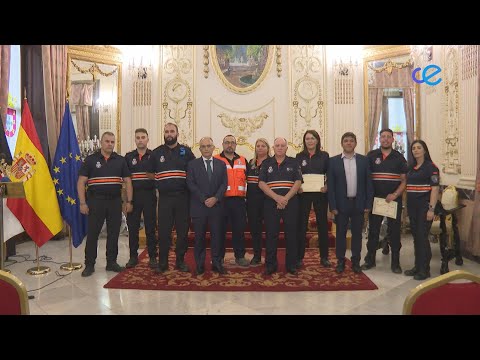 Los nuevos voluntarios de Protección Civil reciben su diploma de formación