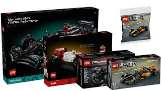All LEGO Formula 1 sets March 2024 Compilation/Collection Speed Build