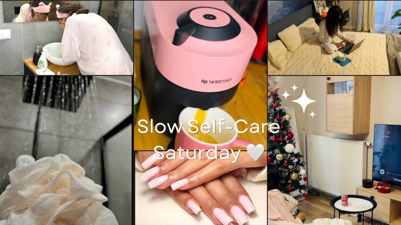 A Slow Saturday Reset | Self-Care, Nails & Cozy Moments ✨