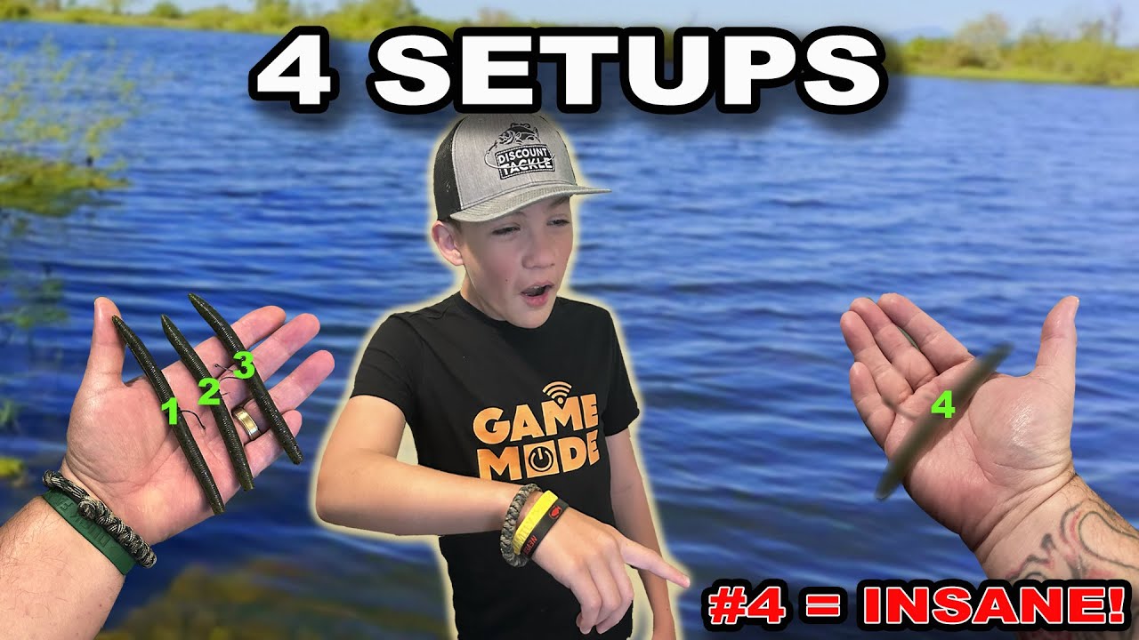 4 Wacky Rig Setups That Catch More Bass (The 4th One is INSANE)