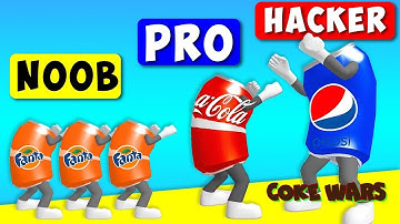 Pepsi & Coke Wars - NOOB vs PRO vs HACKER