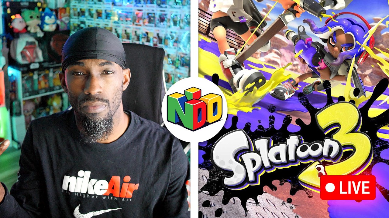 🔴 LIVE Splatoon 3 – New Player Energy!  #splatoon3 #live #fyp