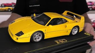 1/18 Ferrari F40 by BBR Models - Full Review
