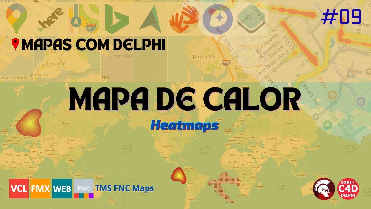 Delphi Heatmap Plot Mapas com Delphi 09 - Mapa de calor (Heatmaps) - YouTube