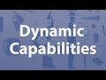 Dynamic Capabilities: An Introduction