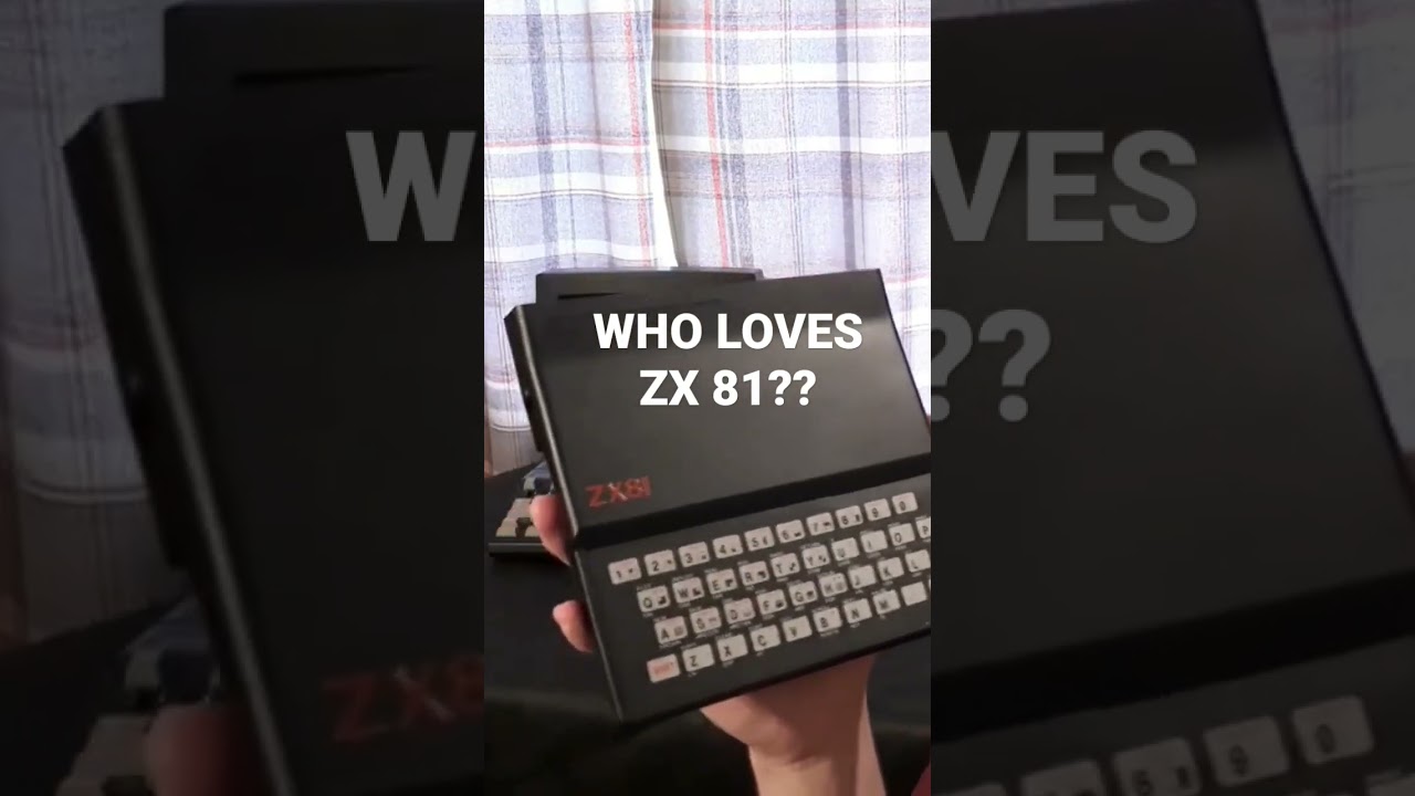 Sinclair ZX81 Who still loves this classic computer? 